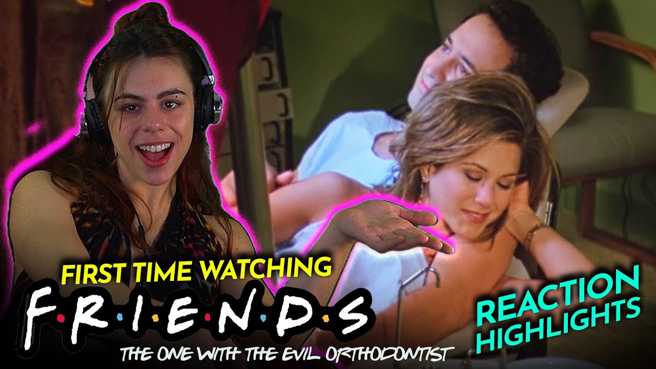 Leia hungry for more FRIENDS 1x20 “The One with the Evil Orthodontist” (1994) TV Reaction