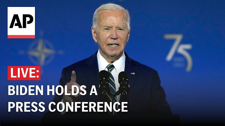 Biden press conference - watch live: biden press conference news, analysis, quotes and highlights