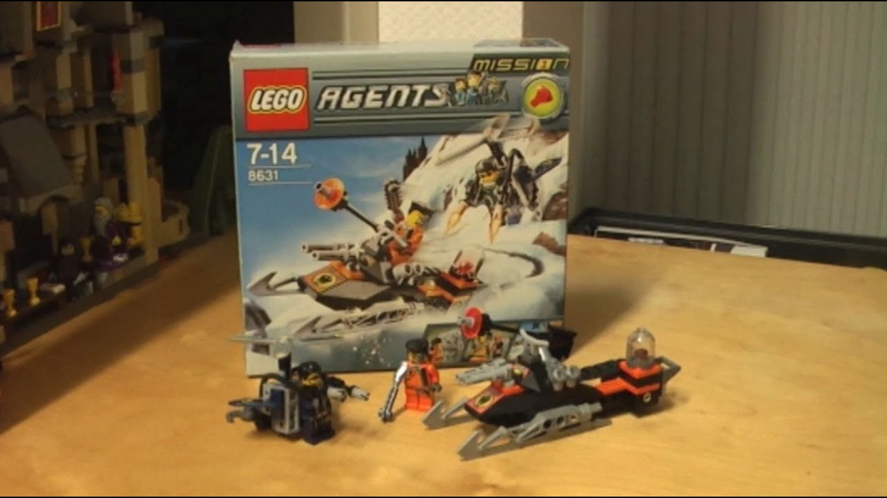 LEGO® Jetpack Pursuit – (8631) – Klokriechers' Showcase - YouTube