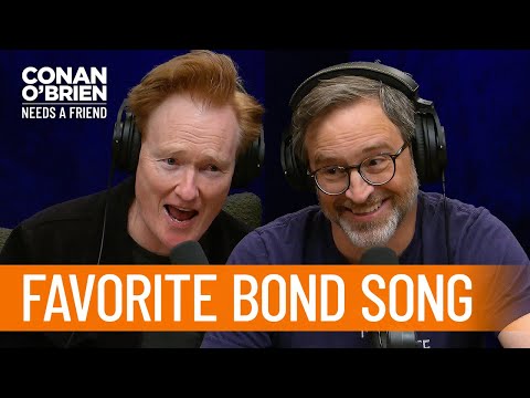 Matt gourley reveals his favorite james bond theme song | conan o'brien needs a friend