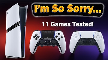 I Tested 11 Games on PS5 Pro and Found SHOCKING Input Delay!