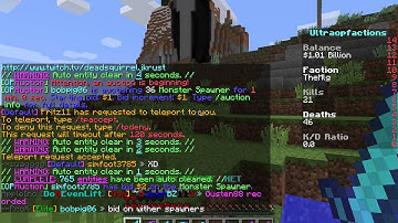 3v1 Hacker On Ultra Op Faction Server (Ban Video) FluffyXBear