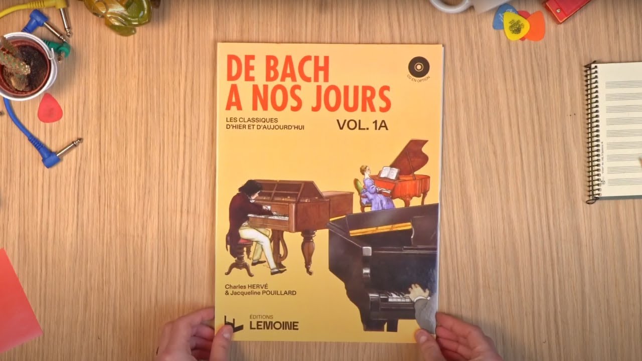 De Bach à nos Jours Vol. 1A - Ch. Hervé et J. Pouillard - Ed. Lemoine -  Rockamusic