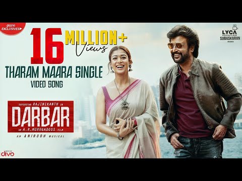 DARBAR (Tamil) - Tharam Maara Single (Video Song) | Rajinikanth | AR Murugadoss | Anirudh