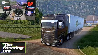 Euro Truck Simulator 2 - Transporting Fresh Vegetables | Thrustmaster TX Steering Wheel Gameplay