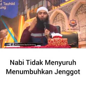 Nabi tidak menyuruh menumbuhkan jenggot   Ustadz Syafiq Riza Basalamah