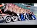 Extreme Dangerous Idiots Operator Truck &amp; Heavy Equipment Fails, Fastest Fails Driving Truck at Work