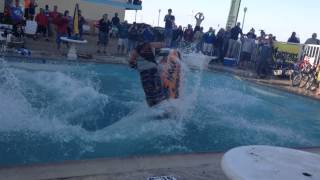 On Ellen DeGeneres Show! 3 Consecutive JETSKI BACKFLIPS IN POOL! Johnny Leftly TPE