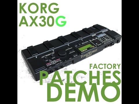  Korg Ax30g Reset img-1