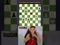 Why would he sacrifice his queen here? #chess #shorts #puzzle