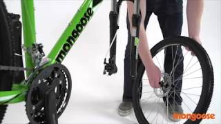 Mongoose Assembly Guide - Quick Release Front Wheel