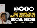 Download Lagu How to download all Social Media Video using savefromnet } Facebook / Instagram / YouTube etc.