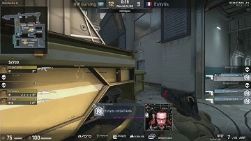 EnvyUs xms vs NiP 4 deagle kills de_train