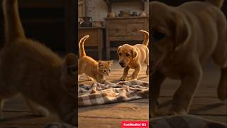 Invisible Force?! 😳 Cloth Moving by Itself! 🌀🔥#TamilShorts#InvisibleForce#MysteryChaos#PuppyKitten