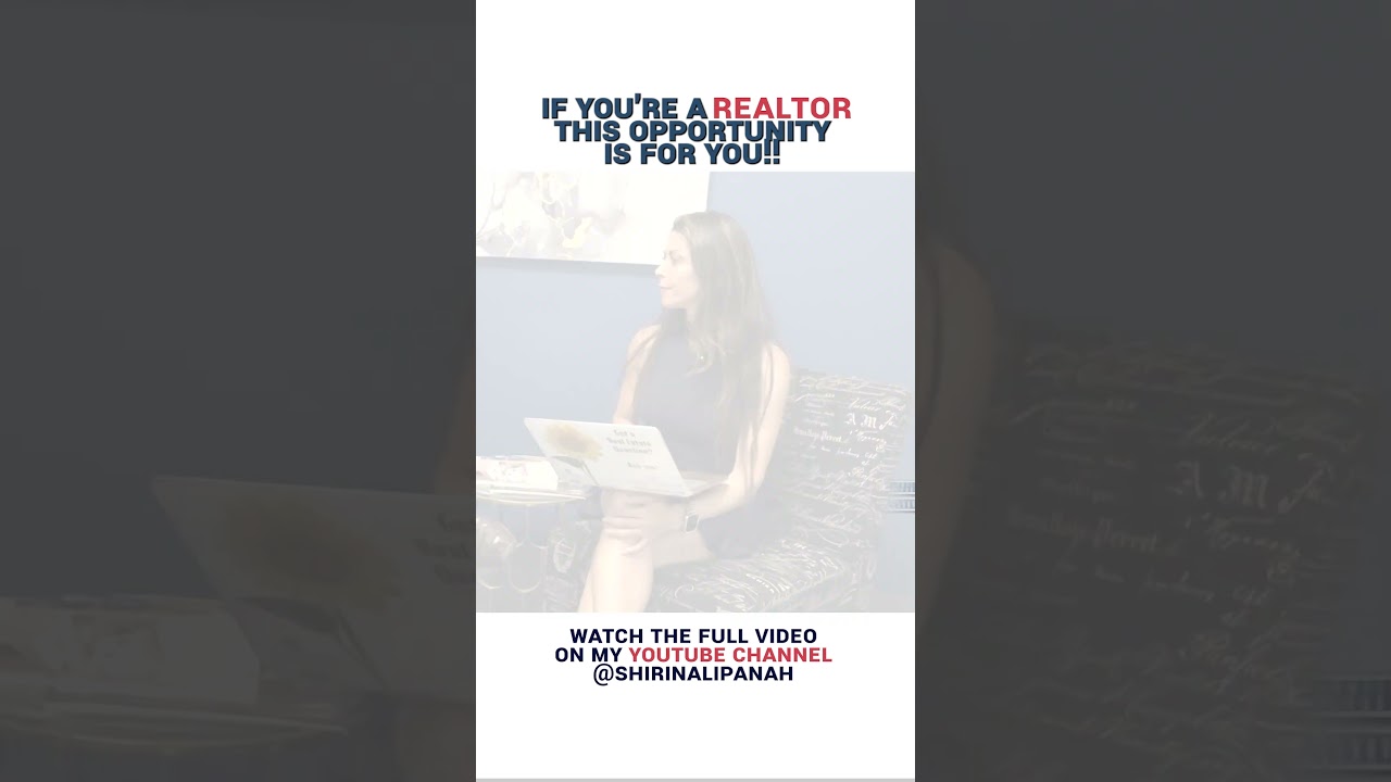 If you're a REALTOR, this opportunity is for you! 