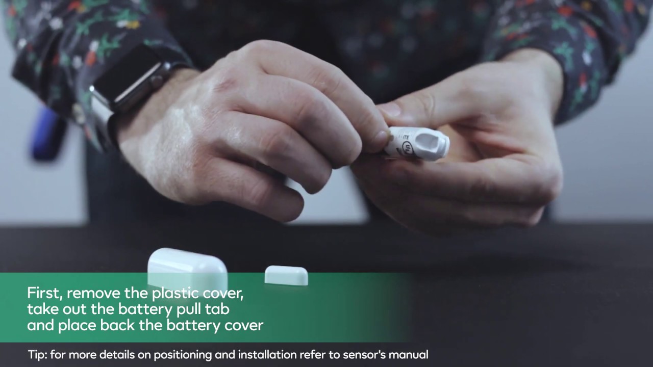 fibaro door sensor battery replacement