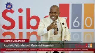 Sermon by Bishop Mvuselelo Buthelezi