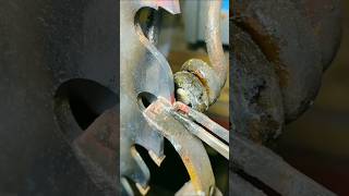 Metal joining process... #shortsfeed #machine #hardworkworks #shortvideo #mechanical #workshop