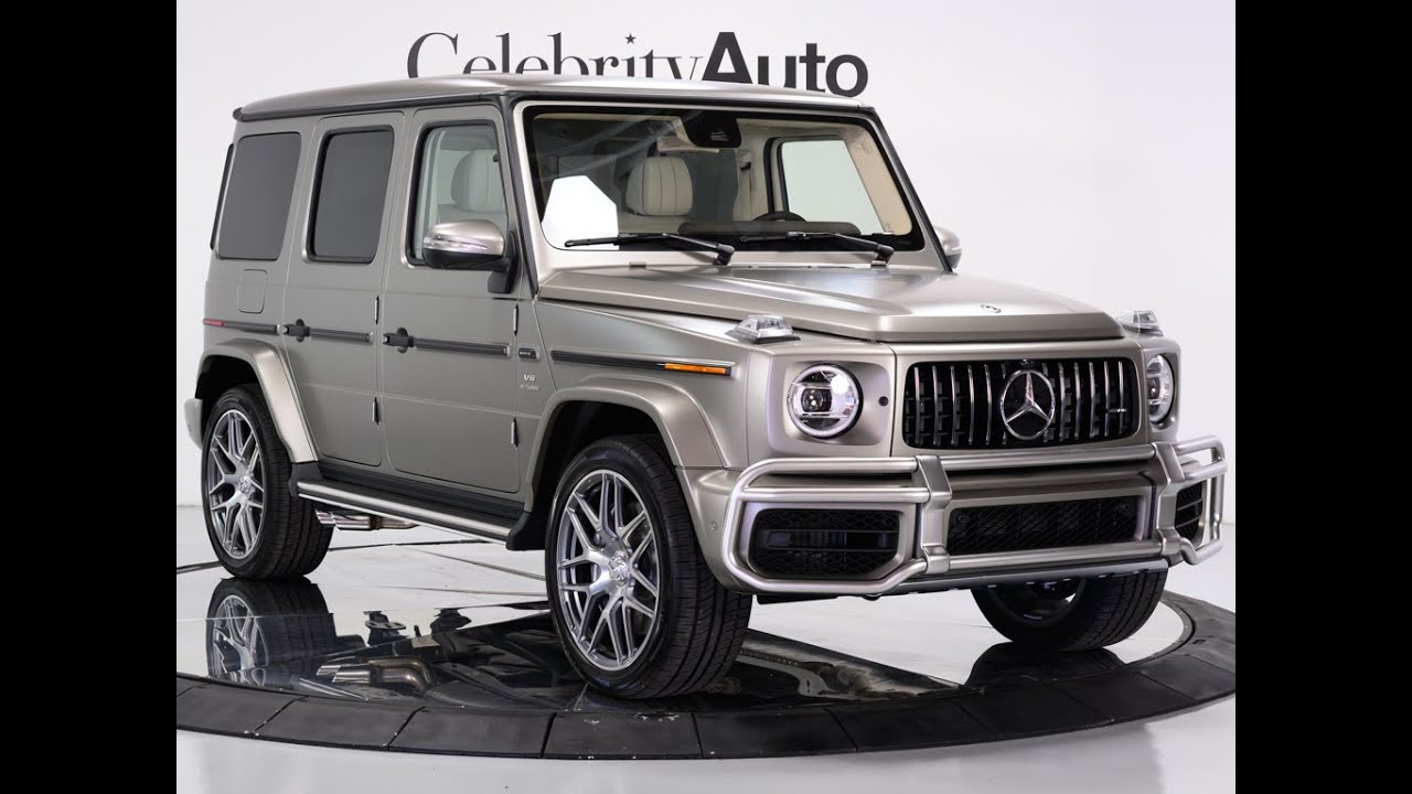 2020 Mercedes Benz Amg G63 Exclusive Interior Pkg For Sale