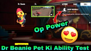 Dr Beanie Pet Ki Ability Kya He | Free Fire Dr Beanie Pet Ability Test | Dr Beanie Pet Ability Test screenshot 5