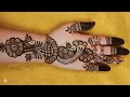 Very simple unique style mehndi design for front hand | New Easy Mehndi Design 2026 | Mehndi Design|