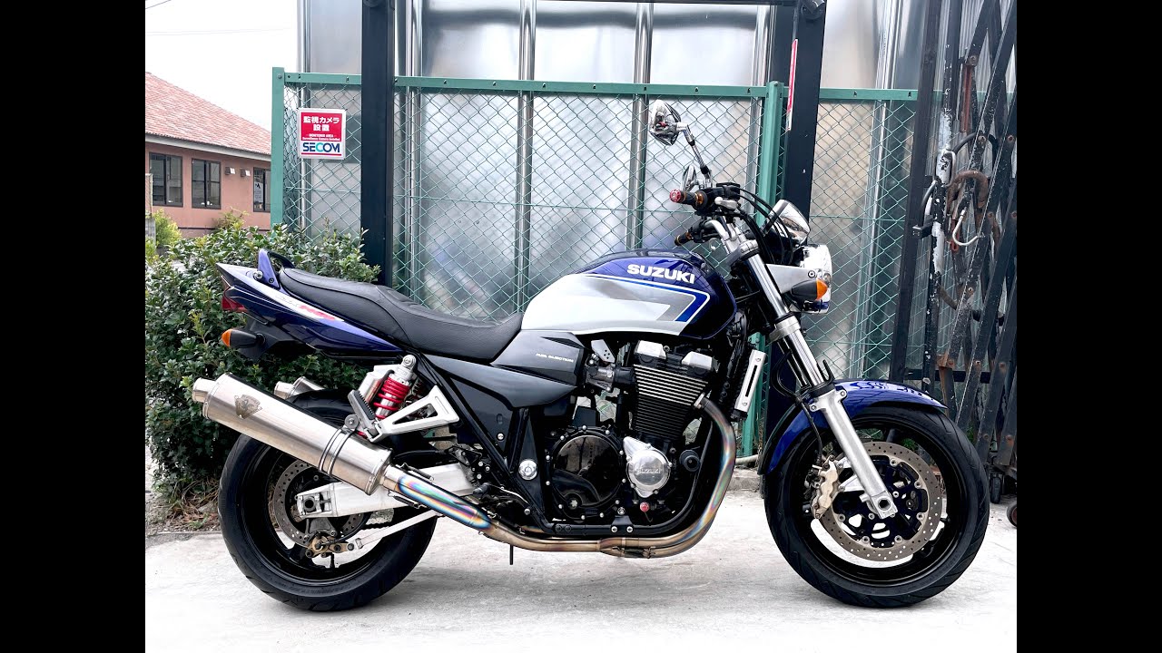 SUZUKI GSX1400 GY71A アールズギア製ワイバンチタンフルエキゾースト