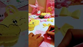How to make paper bow new ytshort viral  diy paperbow