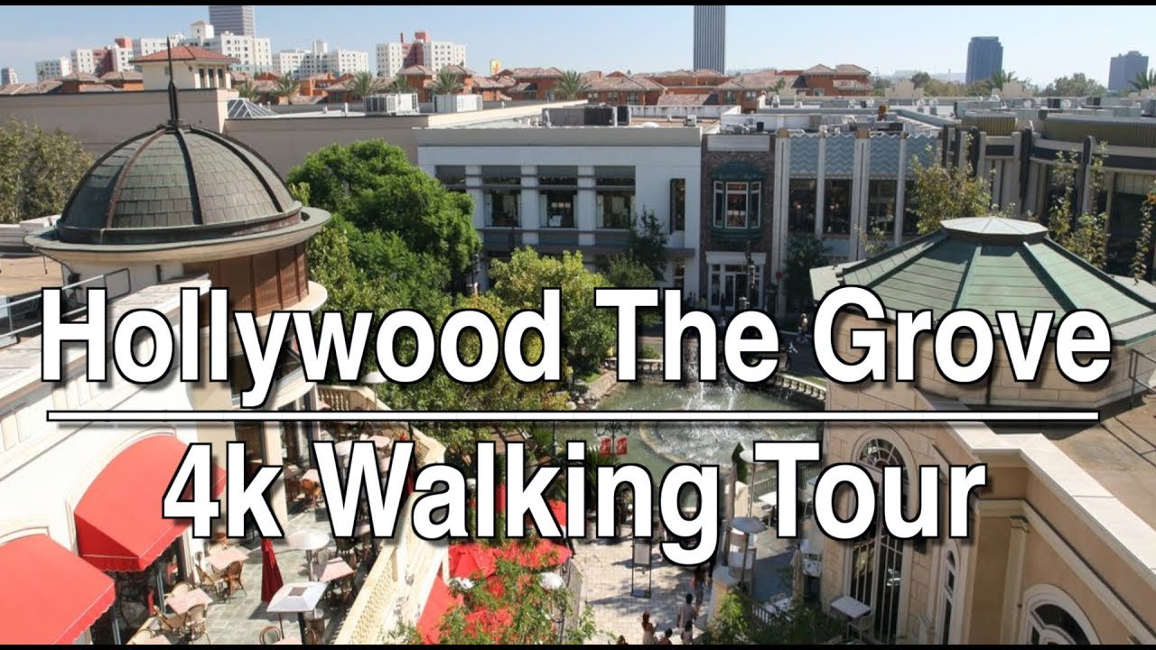 Walking Tour of Grove Farmers Market Pan Pacific Park | 4k + Ambient Music