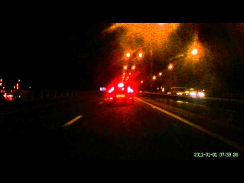 Flashing brake lights