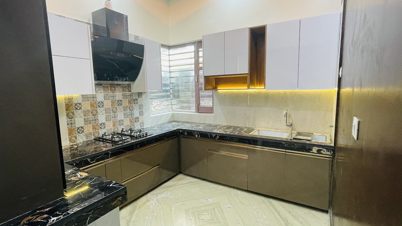 Modular kitchen fitting vlog (Nurmahal) | Factory made kitchen in Punjab