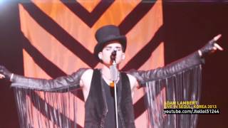 Adam Lambert  - For Your Entertainment (LIVE in Seoul, Korea 2013.02.17