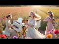Spring Flower Field Instrumental | Beautiful Saxophone, Piano &amp; Violin Relaxing Music
