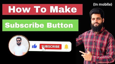 How to make Subscribe Button Animation in Mobile | Subscribe bell kaise banaye