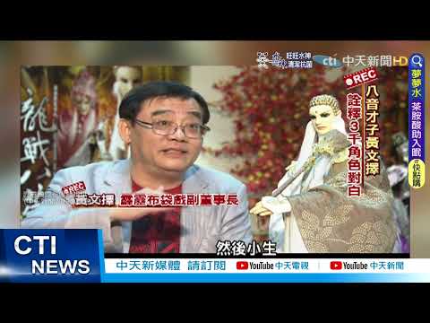 【每日必看】布袋戲界再失國寶 黃文擇逝世!去年曾開刀@中天新聞CtiNews  20220613