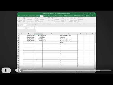 Credit card Worksheet - YouTube
