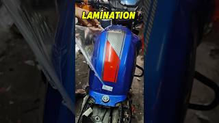Apache RTR 160 Full Body Lamination #trending #varal #lamination #ppf #shorts #stickerpointara #yt