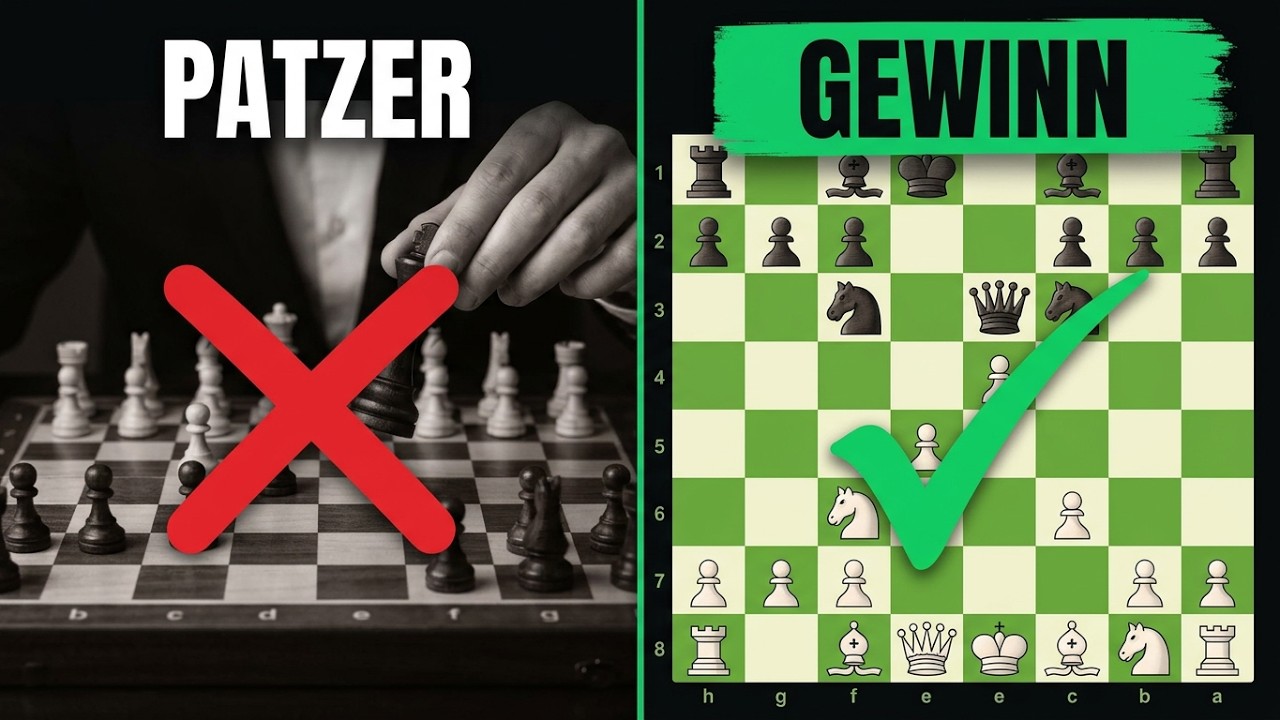 Wie du deine Schachpartien gewinnst (ohne Theorie zu pauken)
