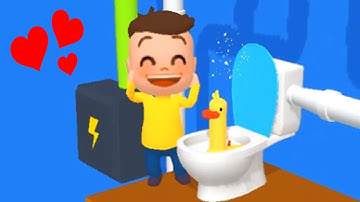 Toilet Games 3D - Gameplay Walkthrough Part 3 All Level Solution 101-139 (ios,Android)