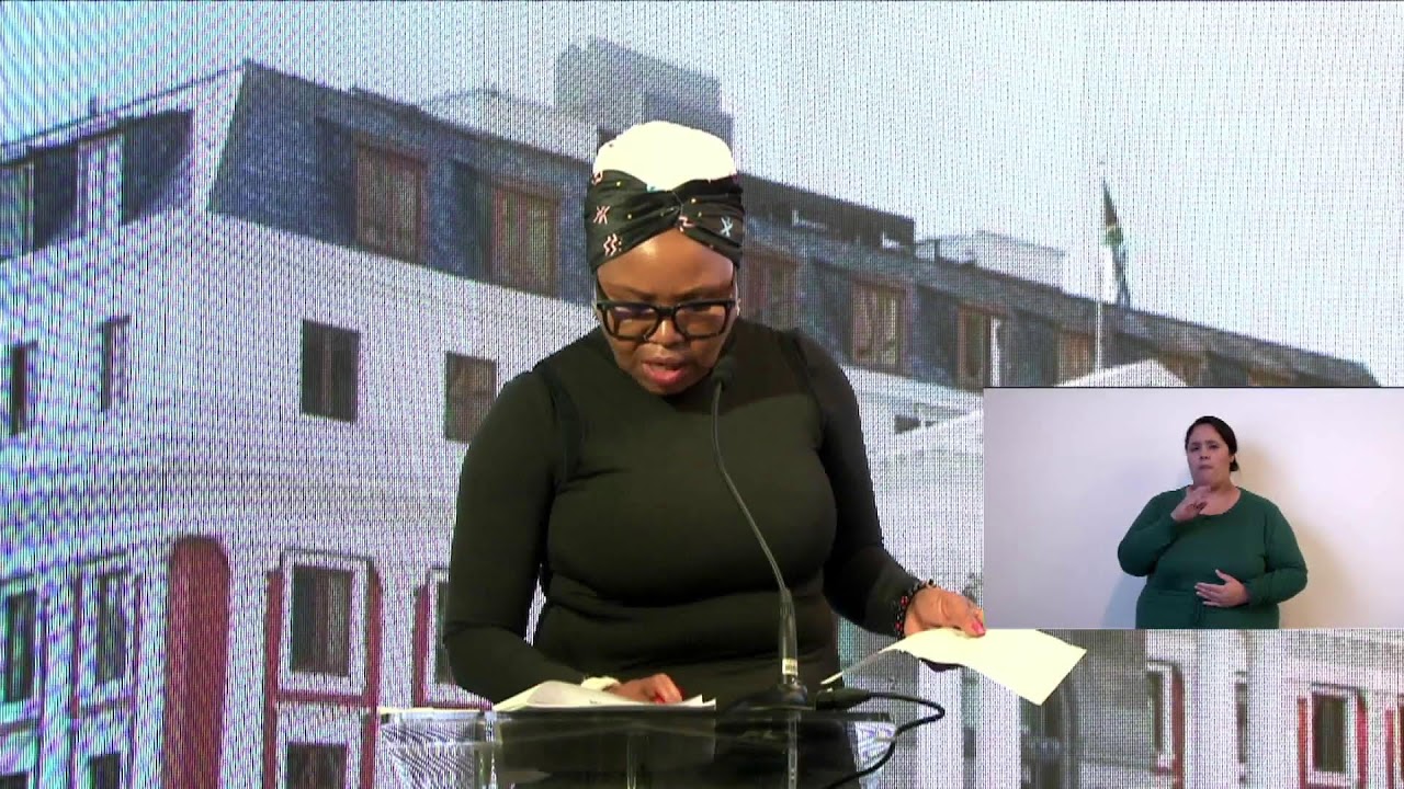 Minister of the Department of Social Development to Table the NCOP Budget Vote