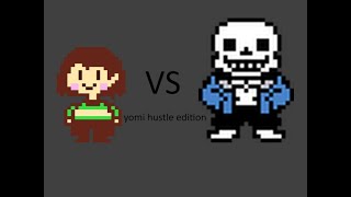 Sans Vs Chara On Yomi Hustle