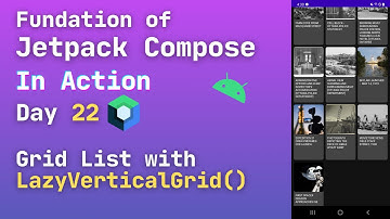 jetpack compose lazyverticalgrid | compose lazy vertical grid | jetpack compose grid view | day22