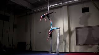 Laura + Suzanne -  Duo Silks -  Air Temple Arts