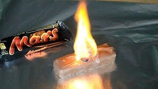 Hot Metal Ball Vs Mars Chocolate Bar - Rhnb Dissolve Experiment