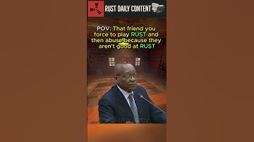"Make Rust your main game" #shorts  #rust #rustshorts #gaming