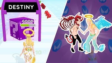 Unlock New Skin😻🎀💮 Gameplay Destiny Run Lv 15-16 Android, IOS Offline Game | MAME