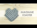 MACRAME - DIY Macrame Coaster