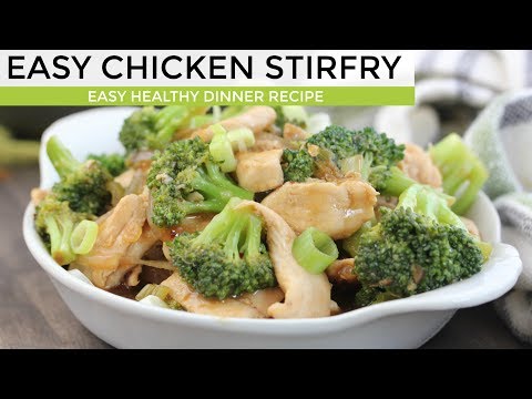 CHICKEN STIR FRY | Easy Dinner Recipe