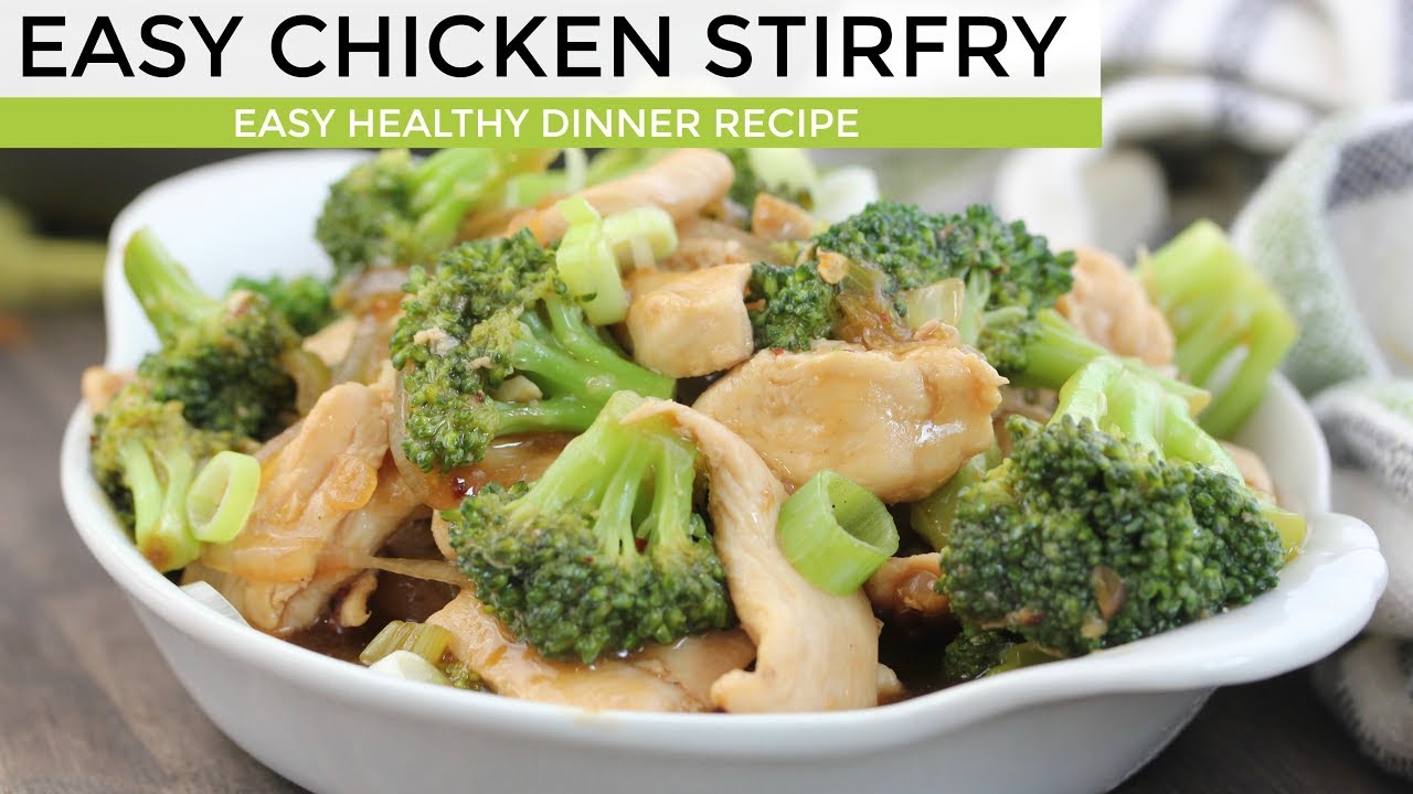 CHICKEN STIR FRY | Easy Dinner Recipe | Clean & Delicious