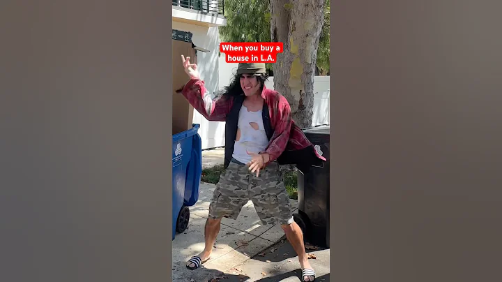 When you buy a house in L.A. 😅🙄😂 #shorts #funny #realestate #comedy #house #home #la #losangeles
