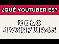 ADIVINA EL NOMBRE DEL YOUTUBER EN CLAVE | PON A PRUEBA TU MENTE CON ESTE TEST DE YOUTUBER | YOU OCIO